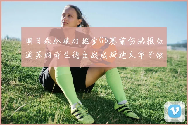 明日森林狼对掘金G6赛前伤病报告道苏姆海兰德出战成疑迪文华子缺阵